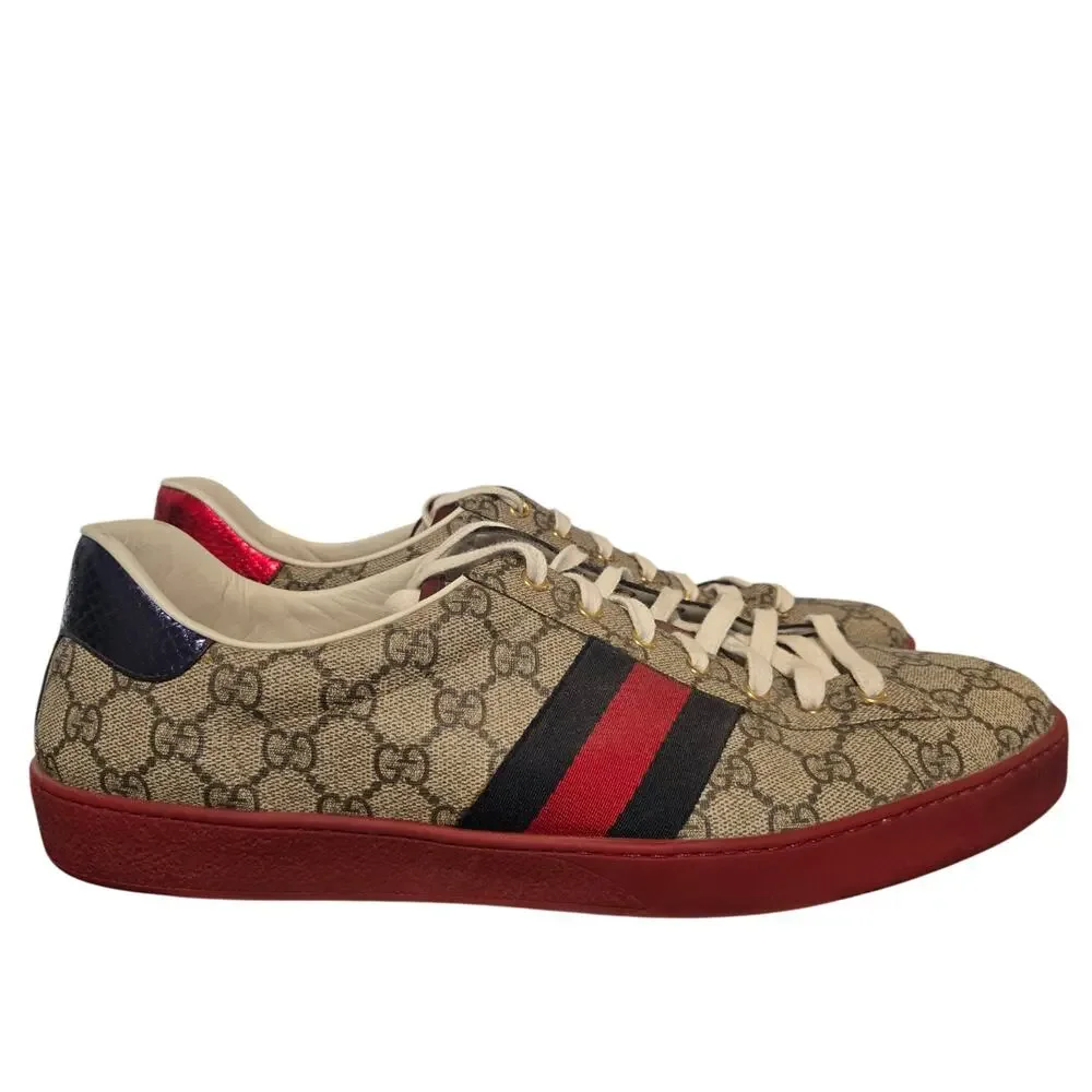 Gucci Ace GG Supreme Men's Sneakers Size 14